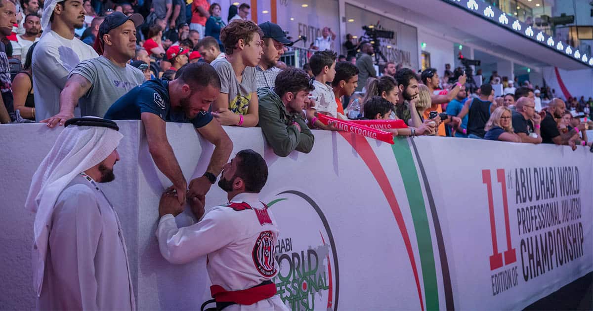 Huge Crowds At Abu Dhabi World Masters Jiu-Jitsu Championship 2019 19 Huge Crowds At Abu Dhabi World Masters Jiu-Jitsu Championship 2019 BJJ Men