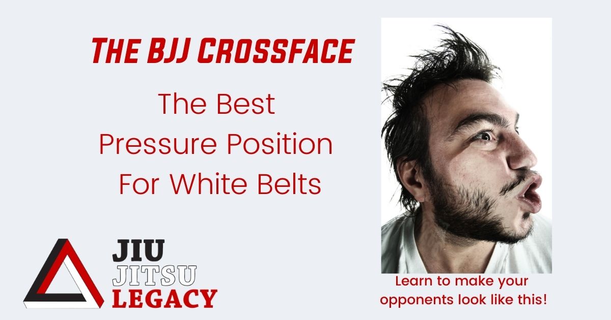 BJJ Crossface: The Best Pressure Position For White Belts 10 BJJ Crossface: The Best Pressure Position For White Belts first bjj gi