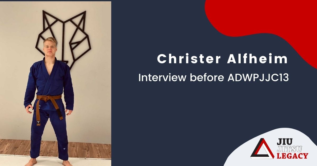 Interview with Christer Alfheim before ADWPJJC13 17 Interview with Christer Alfheim before ADWPJJC13 adwpjjc