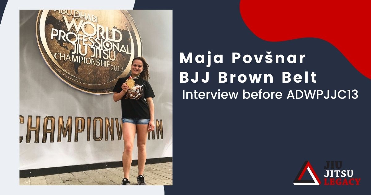 Maja Povšnar BJJ Brown Belt Interview before ADWPJJC13 1 Maja Povšnar BJJ Brown Belt Interview before ADWPJJC13 ADWPJJC13