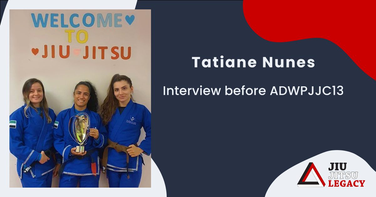 Interview with Tatiane Nunes before ADWPJJC13 28 Interview with Tatiane Nunes before ADWPJJC13 adwpjjc