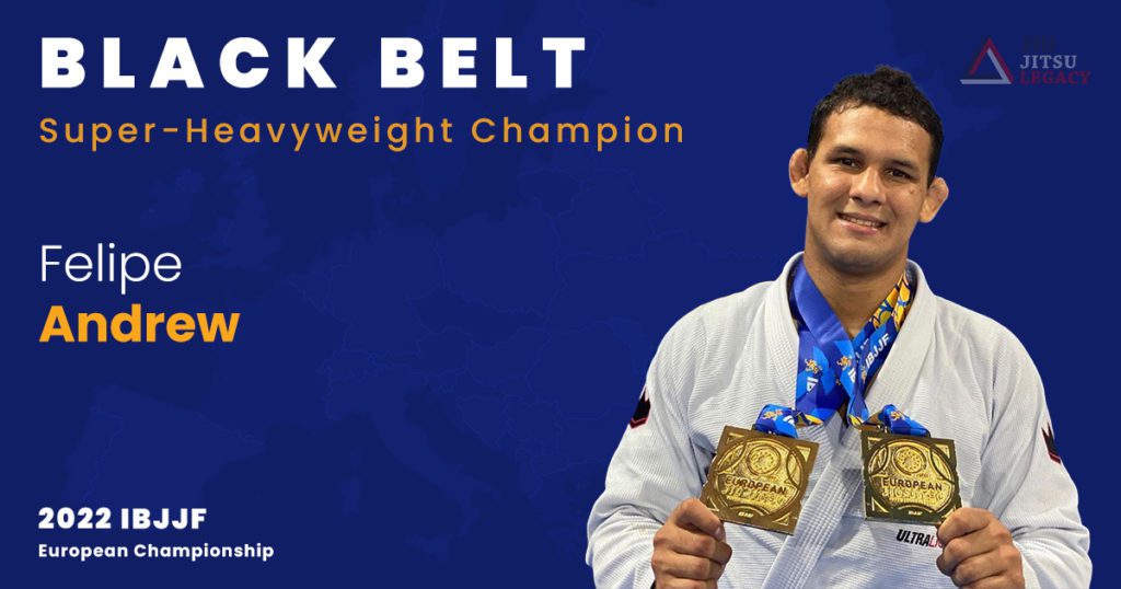 Felipe Andrew IBJJF Super-Heavyweight Champion