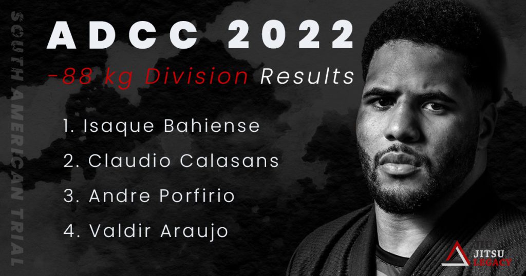 88KG Winner Isaque Bahiense ADCC South American Trials