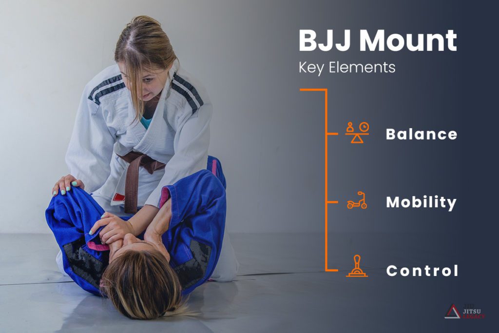 Jiu Jitsu Mount Position Key Elements
