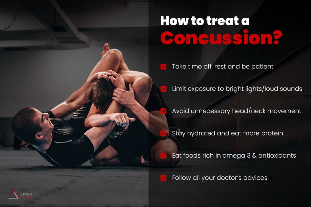 How to treat a concussion