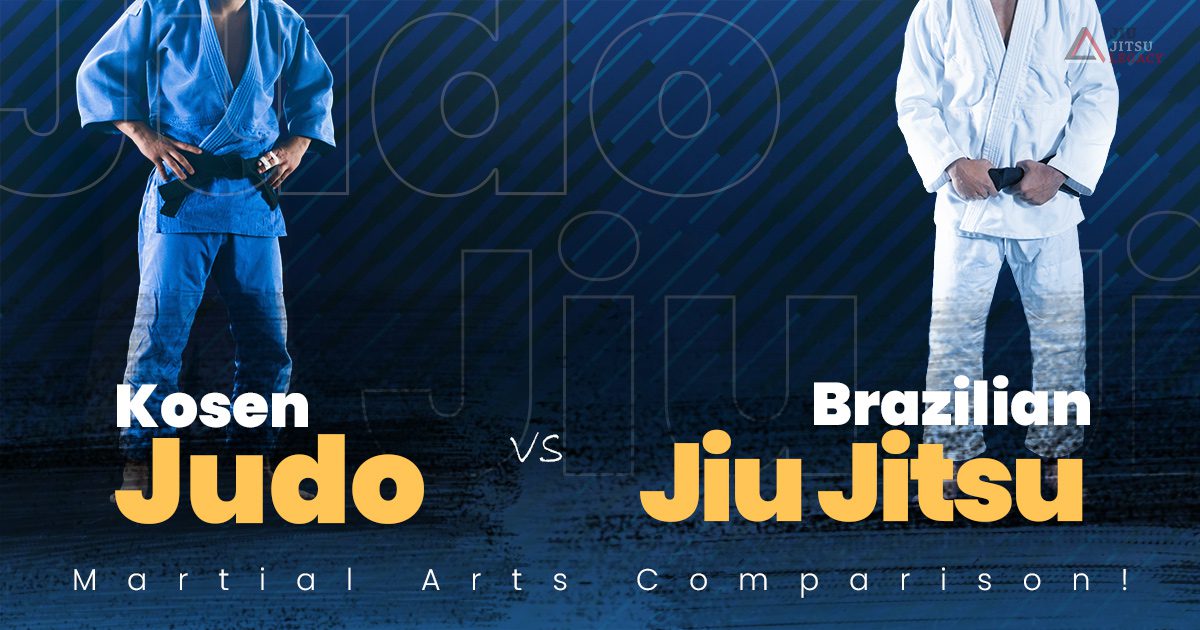 Kosen Judo vs Brazilian Jiu Jitsu