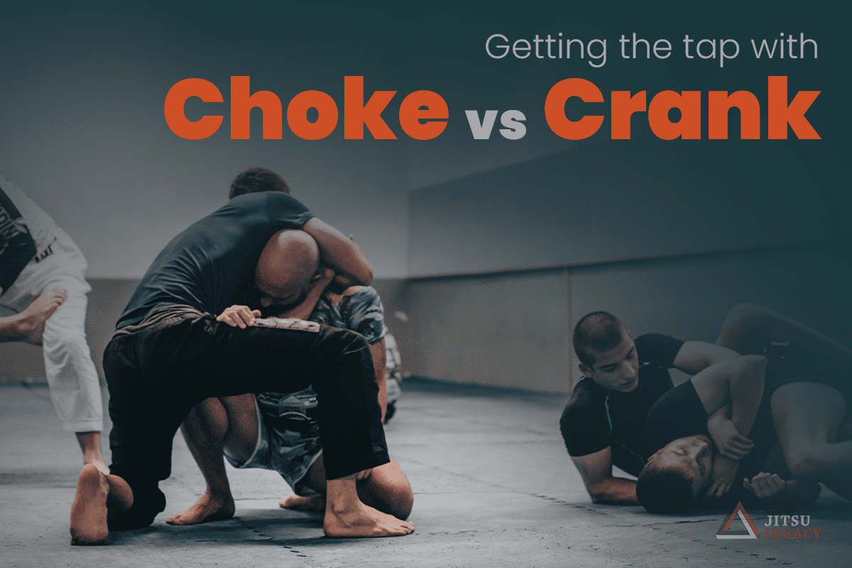 Jiu Jitsu Choke vs. Neck Crank