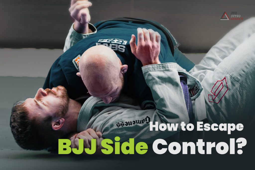 How to escape BJJ side control?