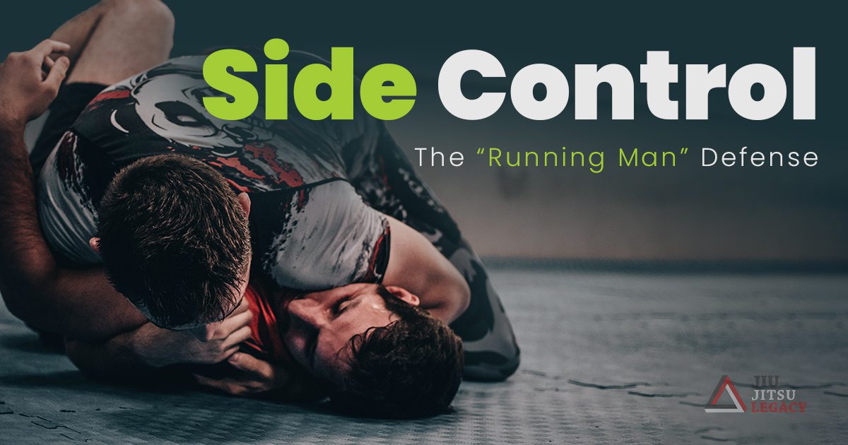 BJJ Side Control Escape - The Running Man