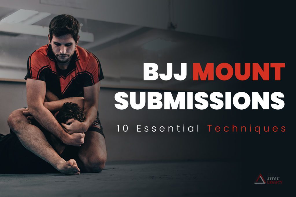 BJJ submissions from mount
