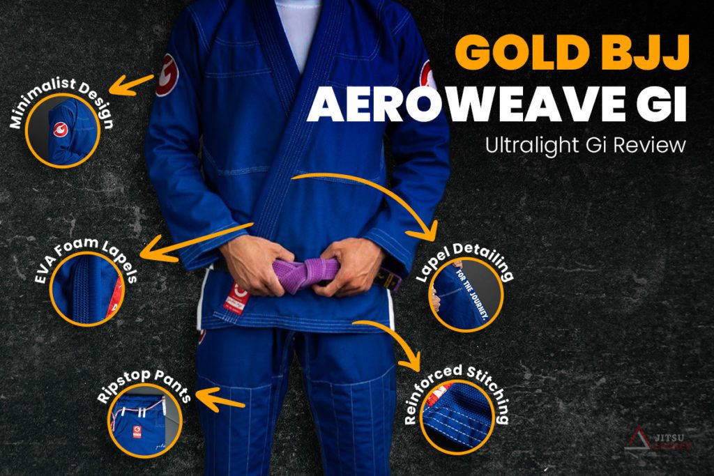 Gold BJJ Aeroweave Ultralight Gi