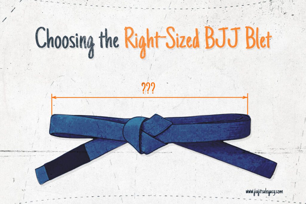 BJJ Belt Size