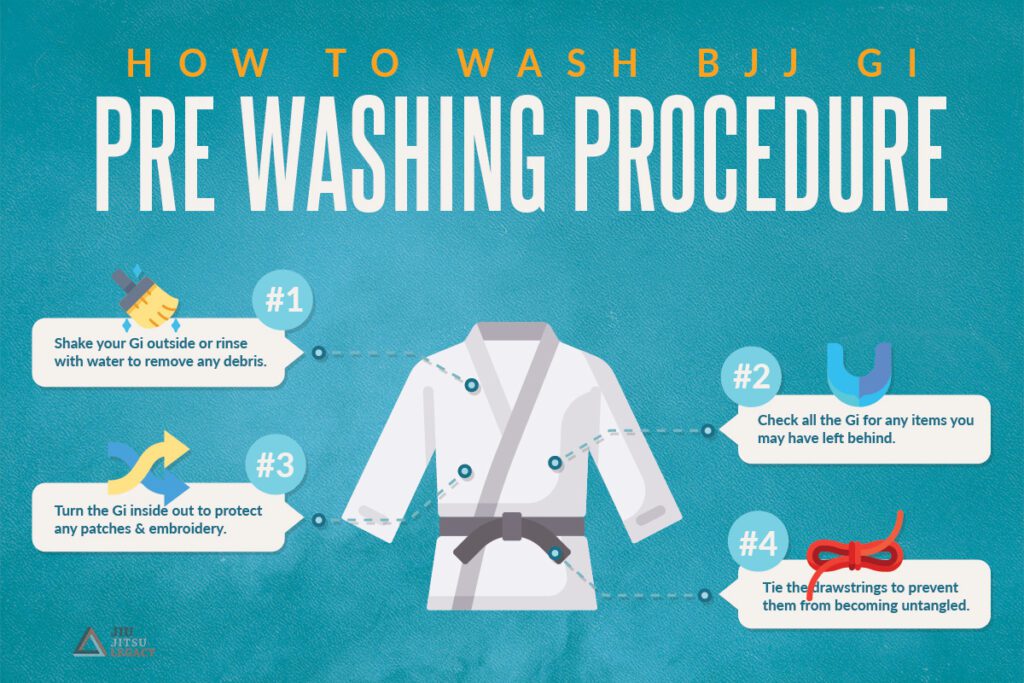 Jiu Jitsu Gi Washing Instructions