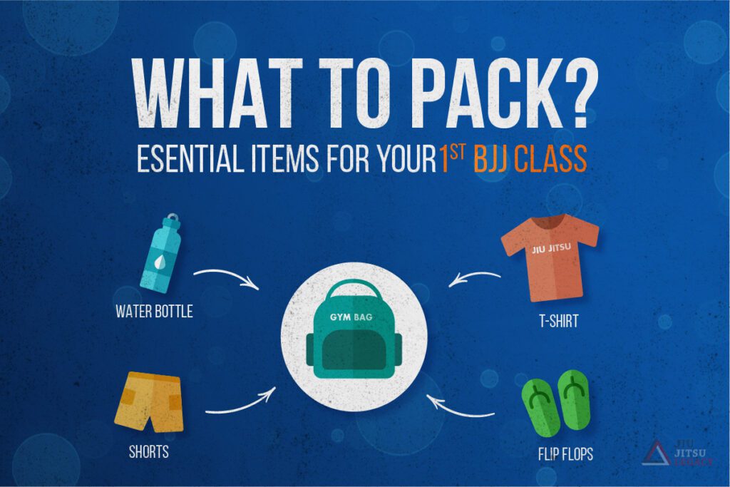 What to pack for First BJJ Class