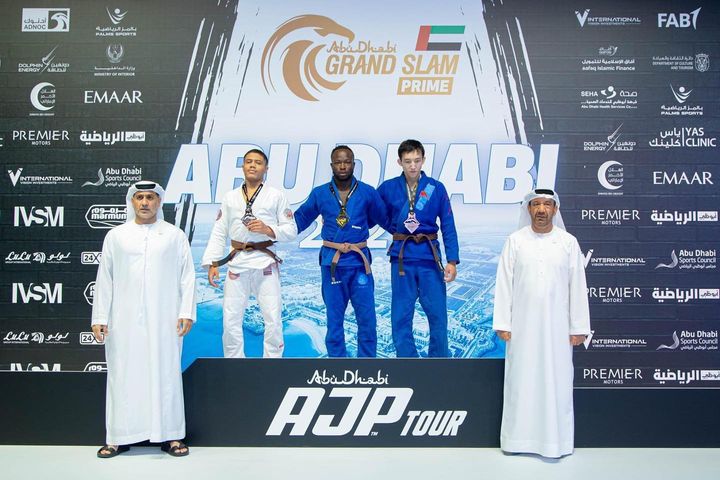 Florian Bayili at AJP Grand Slam UAE